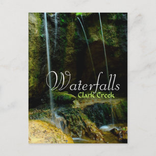 Clark Creek Waterfalls - Tunica Hills Postcard