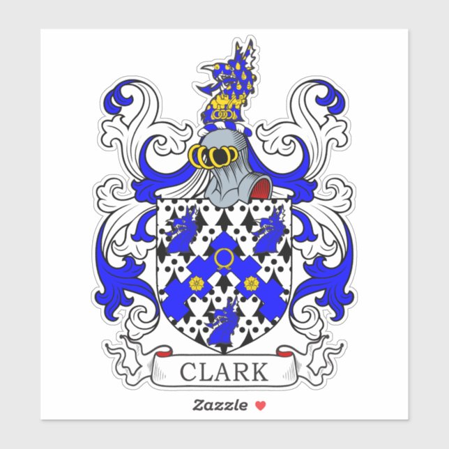 Clark Family Crest (Sheet)