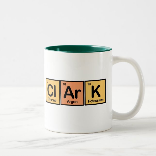 Clark made of Elements Two-Tone Coffee Mug (Right)