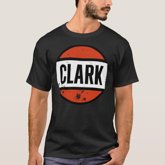 Clark Oil Retro  Classic T-Shirt (Front)