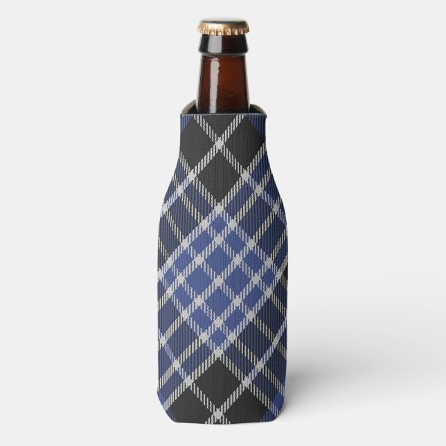 Clark Tartan Bottle Cooler (Bottle Front)
