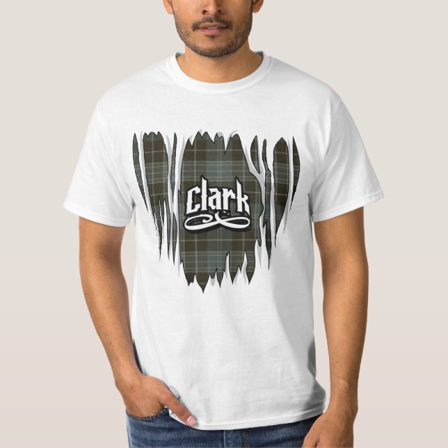 Clark Tartan T-Shirt (Front)
