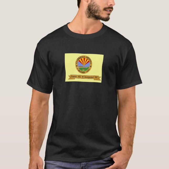 Clarkdale Arizona Flag T-Shirt (Front)