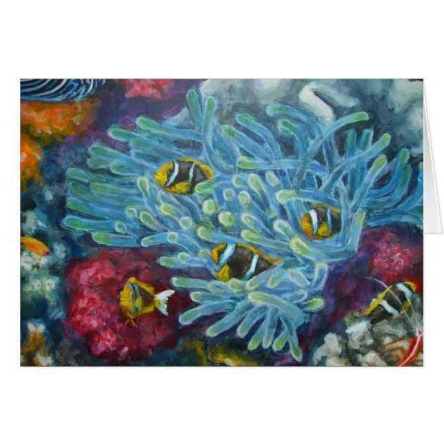 clarks clownfish with anemone (Front Horizontal)