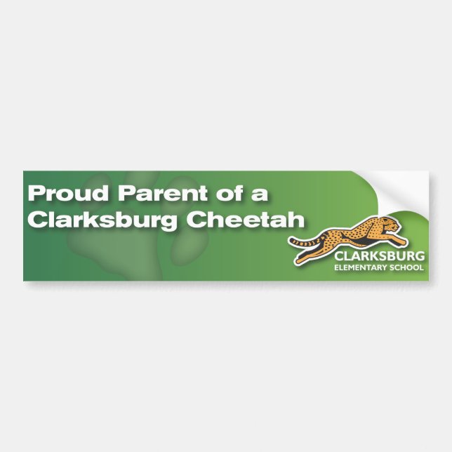 Clarksburg Bumpersticker Bumper Sticker (Front)