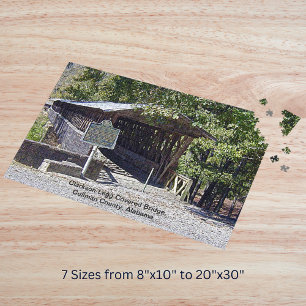 Clarkson Covered Bridge Alabama Jigsaw Puzzle