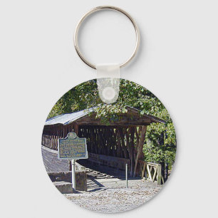 Clarkson Covered Bridge Alabama Key Ring