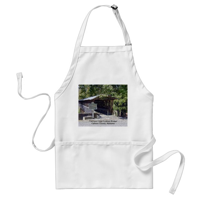 Clarkson Covered Bridge Alabama  Standard Apron (Front)