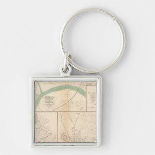 Clarksville, Tenn, Dalton, Ga Key Ring