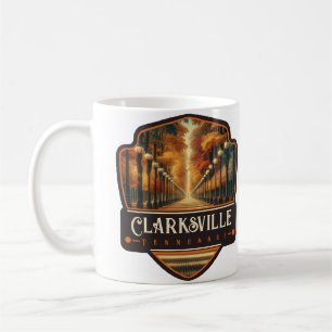 Clarksville, Tennessee Vintage Coffee Mug