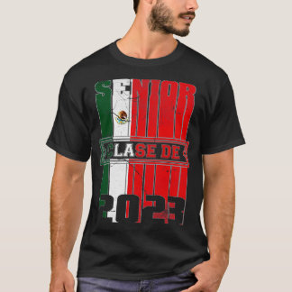 Clase de 2023 Mexican flag T-Shirt