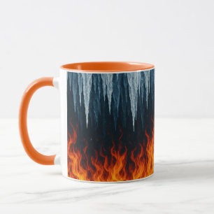 Clash of Fire and Ice – Elemental Contrast Mug