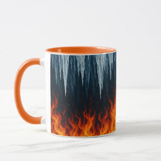 Clash of Fire and Ice – Elemental Contrast Mug