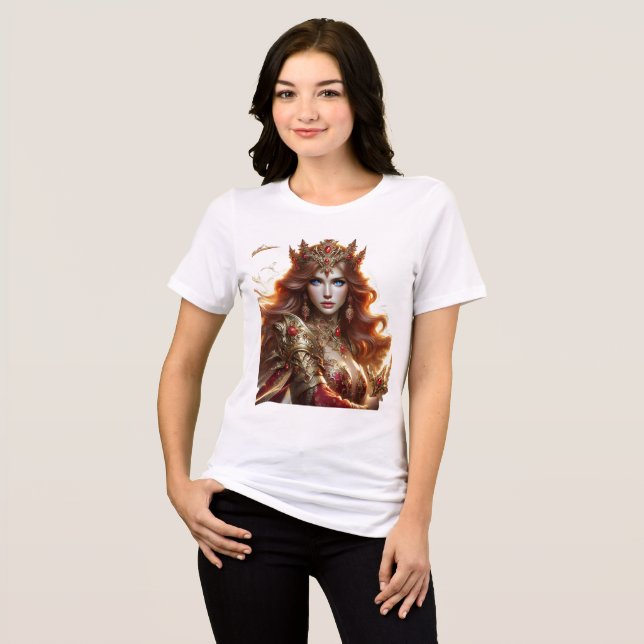 Clash Queen Tri-Blend Shirt (Front Full)