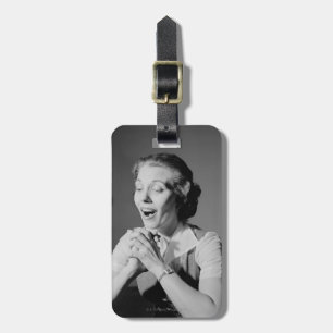 Clasped Hands Luggage Tag