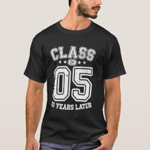 Class 05 20th High School Alumni 20 Yrs 2025 Colle T-Shirt