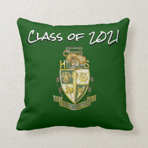 Class 2021 Slidell High Tigers Graduation Pillow