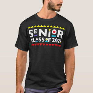 Class 2023 Senior Year 90s TV Style Culture Gradua T-Shirt