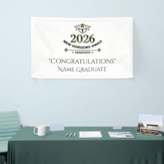 Class 2026 Graduation Banner / Pancarta Graduación
