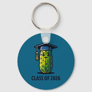 Class 2026 Graduation Pickle Trendy Design Key Ring