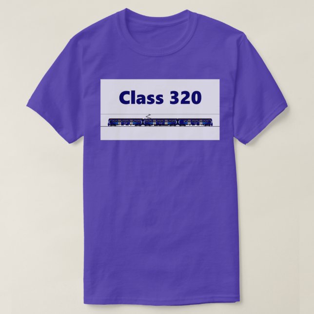 CLASS 320 SCOTRAIL TRAIN T-Shirt (Design Front)