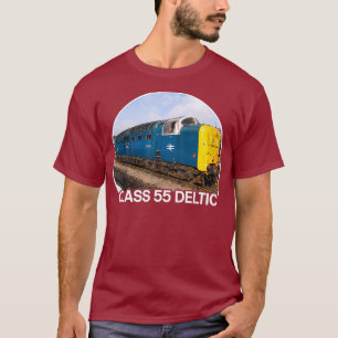 Class 55 Deltic Train Engine Locomotive British T-Shirt
