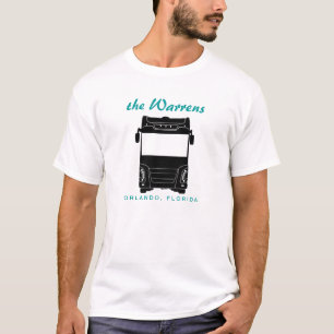 Class A Motorhome / Bus Silhouette Graphic T-Shirt