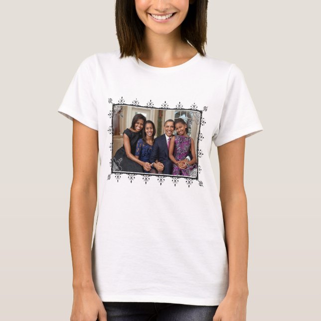 Class Act, President Obama and Family Portrait T-Shirt (Front)