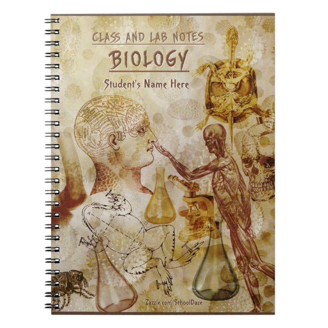 Class and Lab Notes - Biology (Personalised) Notebook (Front)