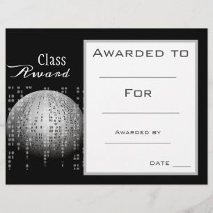 Class award coding and technology subject student