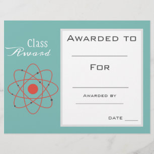 Class award science subject student