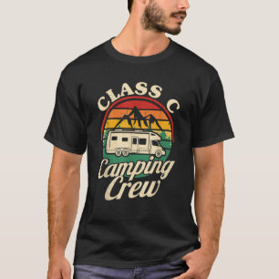 Class C Camping Crew RV Camper Men Women Matching T-Shirt