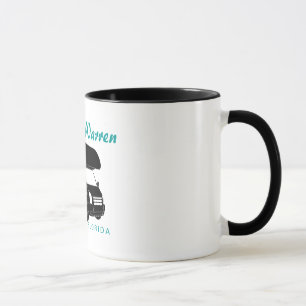Class C Motorhome Silhouette Graphic Mug