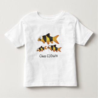 Class clown - Cool fish (Clown loach family) Toddler T-Shirt