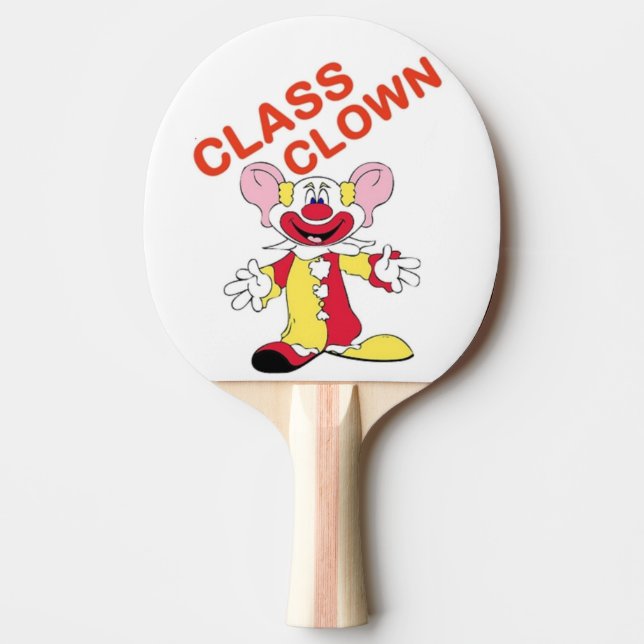CLASS CLOWN PING PONG PADDLE (Front)