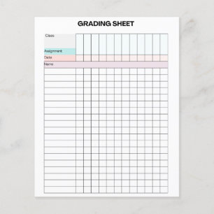 Class Grade Tracking Assignments