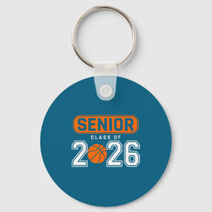 Class Graduation Senior 26 Basketball Graduation Key Ring