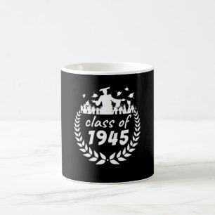 class of 1945 graduation or reunion design by year coffee mug