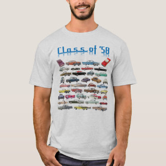 Class of 1958 cars classics T-Shirt