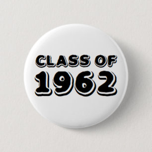 class of 1962 6 cm round badge