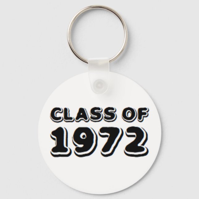 class of 1972 key ring (Front)