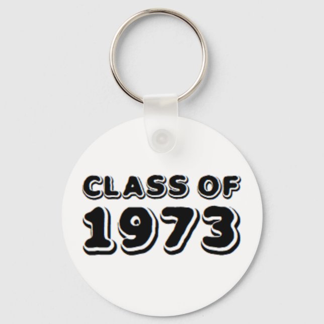 class of 1973 key ring (Front)