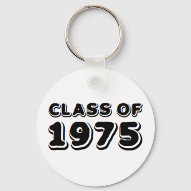 class of 1975 key ring (Front)