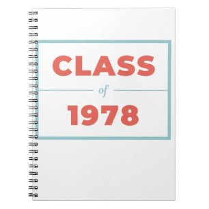 Class of 1978 notebook