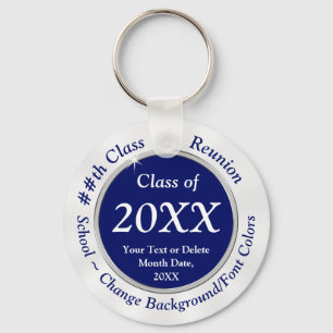 Class of 1978 Personalised Class Reunion Ideas Key Ring