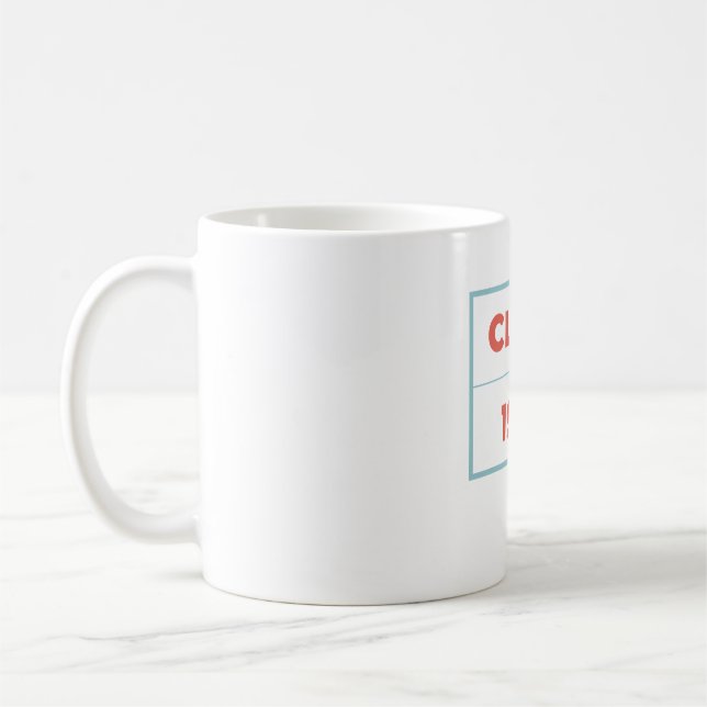 Class of 1982 coffee mug (Left)