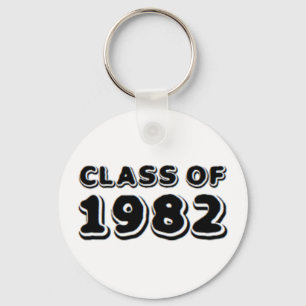 class of 1982 key ring