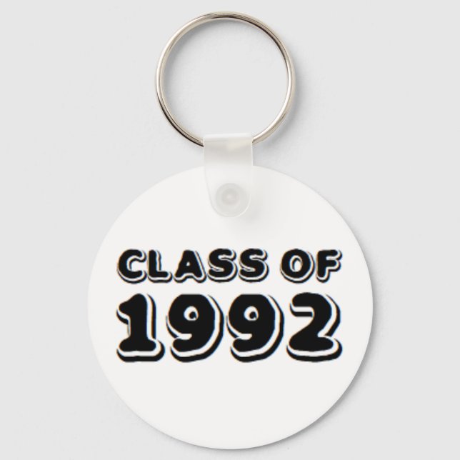 class of 1992 key ring (Front)