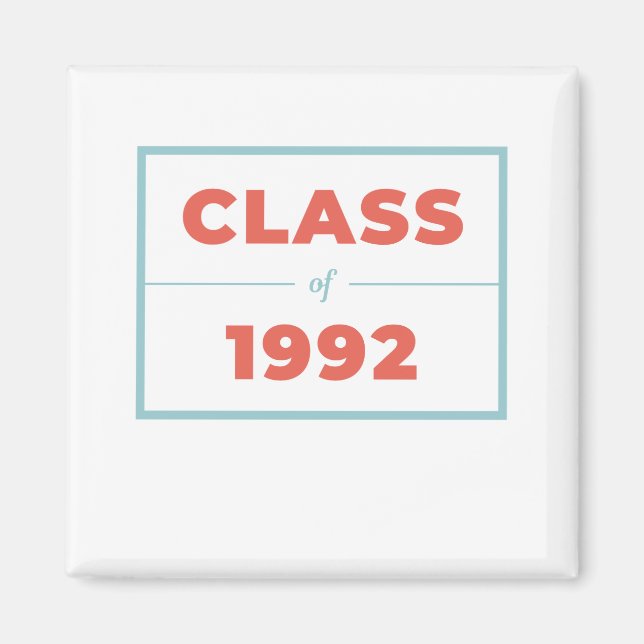 Class of 1992 magnet (Front)