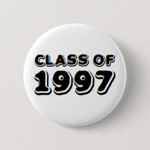 class of 1997 6 cm round badge